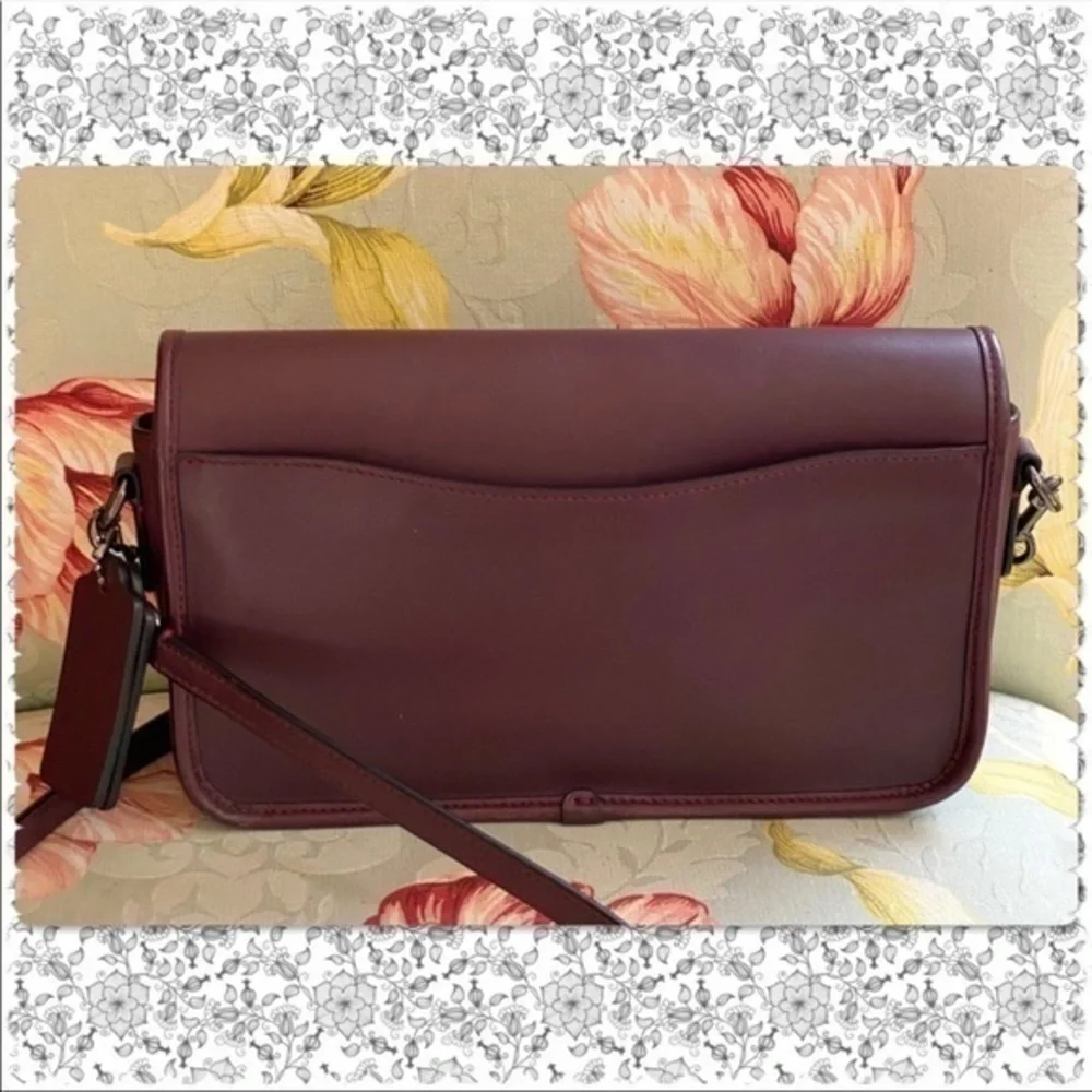 COACH 1941 LIMITED EDITION DINKY / PENNY BAG IN OXBLOOD